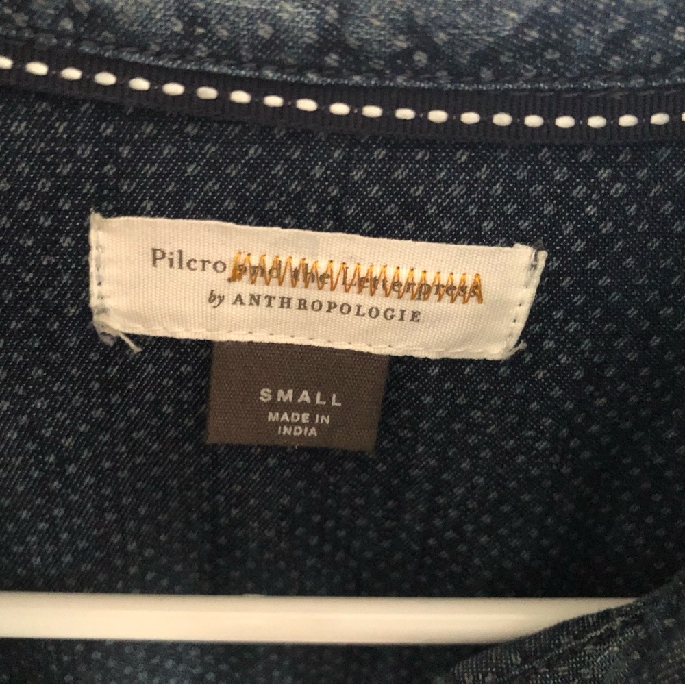 Anthropologie Pilcro denim button down